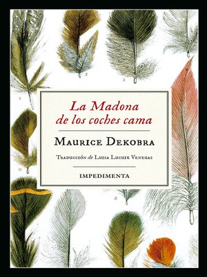 cover image of La Madona de los coches cama